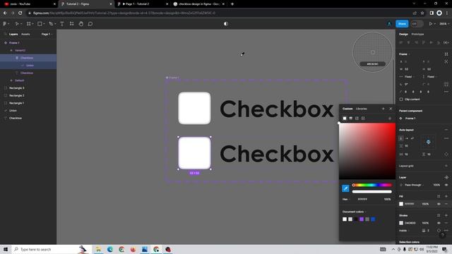 Figma Checkbox Tutorial: Designing Interactive Checkboxes смотреть онлайн