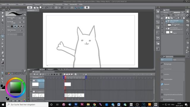 Как рисовать анимацию в ClipStudioPaint смотреть онлайн