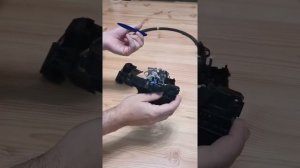 разобранный замок nissan qashqai