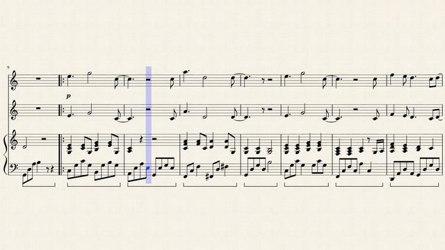 Hillsong -- Still 安静 (piano & violin) [sheet music] by Anita Hu смотреть онлайн