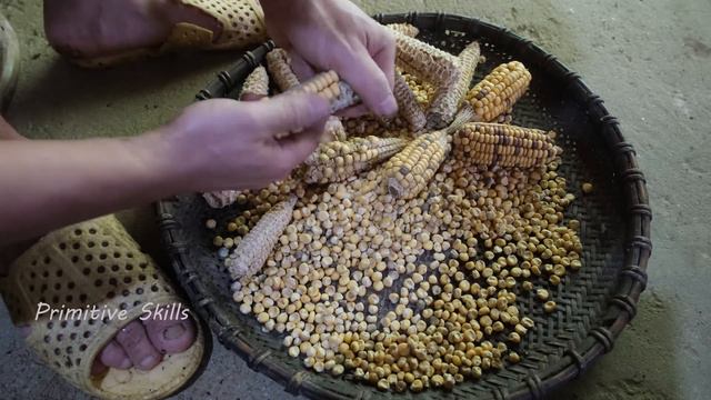 Forge a Wrench to install a Free generator, Grow cassava | Primitive Skills смотреть онлайн