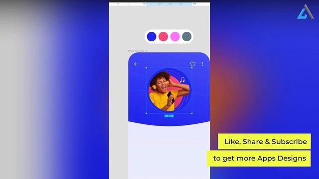 Music Lover App ? UI Design in 60 sec | Figma | Speed Design смотреть онлайн