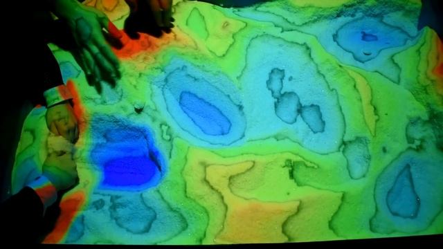 Интерактивная песочница ARGameBox, игра «Вулкан» смотреть онлайн