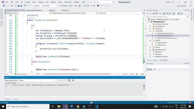 .NET Core API + Vue JS + Microsoft SQL | full-stack app tutorial смотреть онлайн