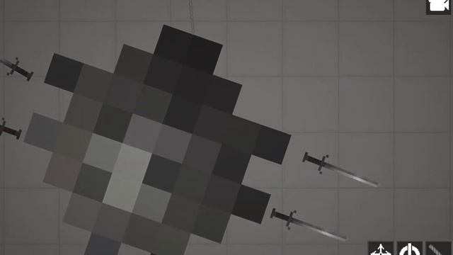 Как сделать навесной шар с шипами за 5 секунд? смотреть онлайн