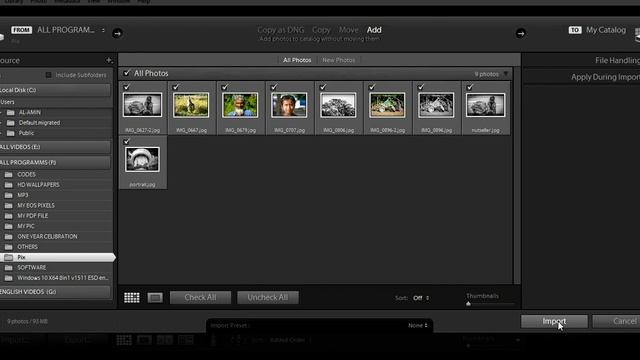 How to import picture file in lightroom 5.7.1 смотреть онлайн