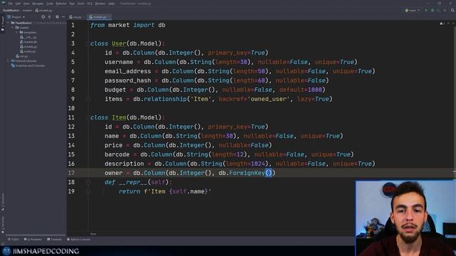 Flask Full Series - Web Application Development with Python - Model Relationships - Episode 7 смотреть онлайн
