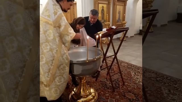 Крещение младенца Елизаветы смотреть онлайн