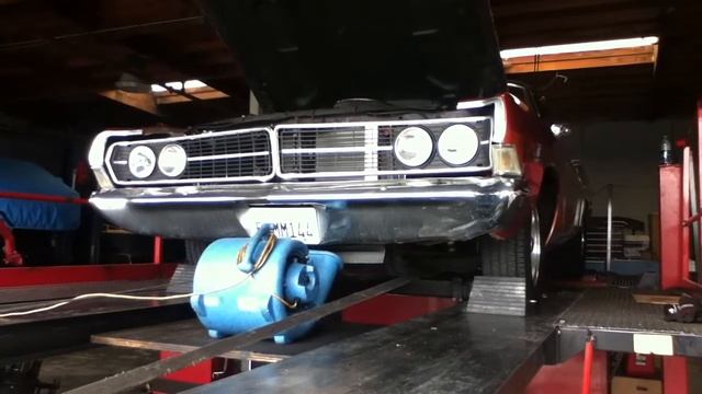 1968 Ford Galaxie Convertible Dyno 533 street BBF смотреть онлайн