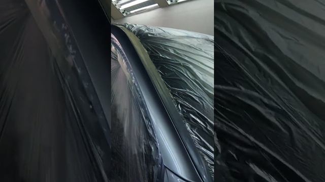Mitsubishi Outlander ,Devilbiss T110/ clear coat Lechler 01722 смотреть онлайн