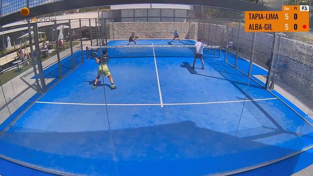 AGUSTÍN TAPIA - PABLO LIMA VS SERGIO ALBA - CHISCO GIL. PARTIDAZO ENTRENAMIENTO PADEL WPT. смотреть онлайн