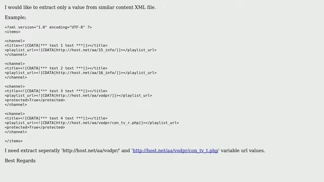 Unix & Linux: How to extract selected value in XML? смотреть онлайн
