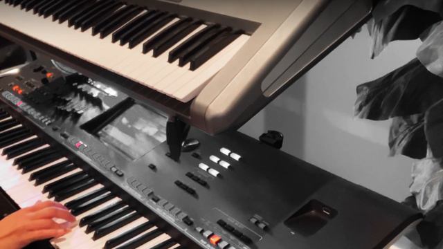 🌷Flowers 🌺 - Miley Cyrus - Cover on Yamaha Genos - 80’s vibe смотреть онлайн