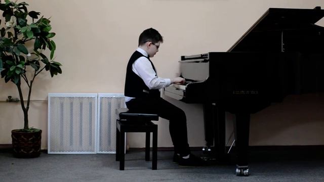 Сонатина. Ж.Шмит. Исполняет Генечко Алексей. смотреть онлайн