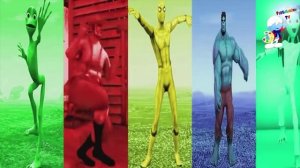 Танец Челлендж для детей - Халк против Человек паук против Дед мороз против зеленый инопланетянин