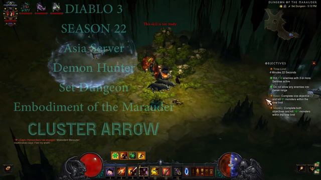 Diablo 3 s22 Marauder Demon Hunter set Dungeon смотреть онлайн