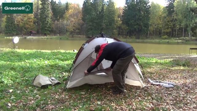 Кемпинговая палатка ДЕРРИ 3 Greenell