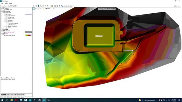 3: Работа в Ras Mapper шероховатость Mannings N смотреть онлайн