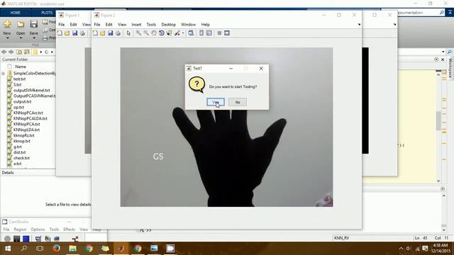 Hand Gesture Recognition Using KNN - Dynamic смотреть онлайн