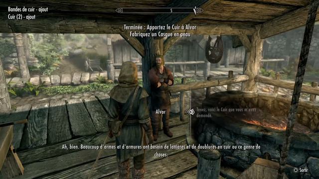 Skyrim apprentissage à la forge смотреть онлайн