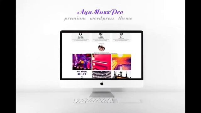 AyaMuzzPro - Premium WordPress theme смотреть онлайн