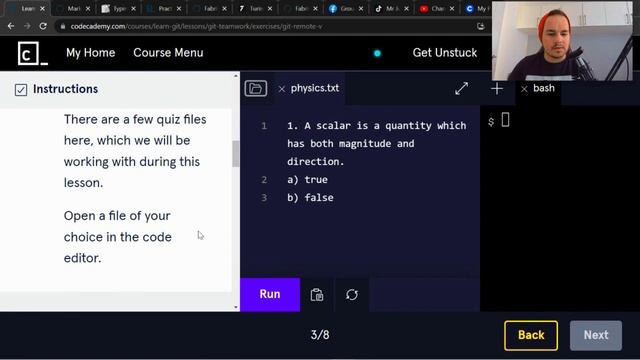 Codecademy, Git and Github Part 10 смотреть онлайн