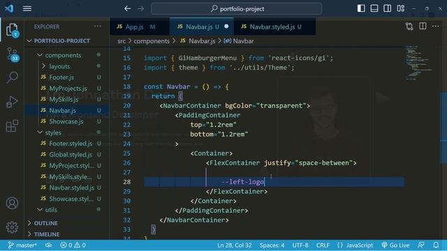 Build and Deploy a React Portfolio Website with Styled Components and Framer Motion смотреть онлайн