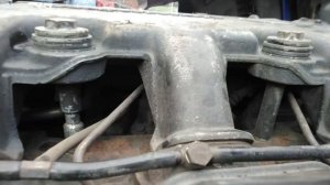 Мерседес Актрос 4144к. Сороконожка. Ремонт часть 134