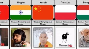 Самые Популярные Мемы из Разных Стран