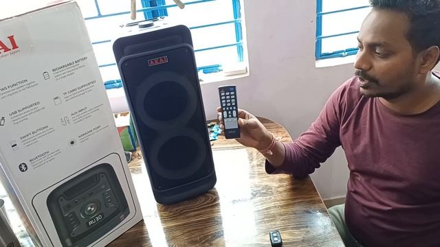 AKAI Party speaker ? 80w with Bluetooth function смотреть онлайн