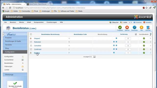Joomla Virtuemart Tutorial im Detail / Aufbau смотреть онлайн