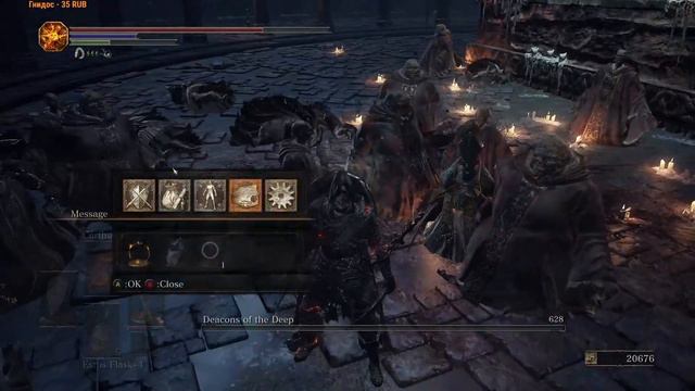 прохождение Dark Souls 3, перехожу на темную сторону.. смотреть онлайн