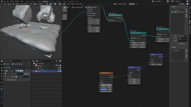 [Blender 3.0+] Interactive Snow Layer Geometry Nodes Tutorial смотреть онлайн