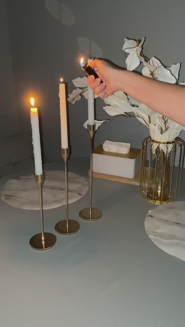 Самые красивые подсвечники. Романтический ужин