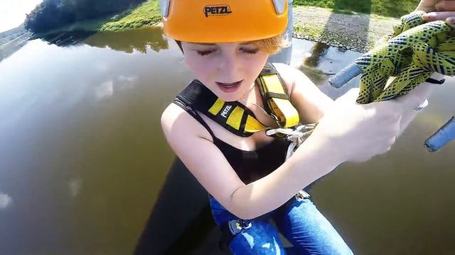 Iveta Valūnaitė | Ropejumping @ Baltosios Rožės tiltas, Alytus | www.ropejumping.lt смотреть онлайн