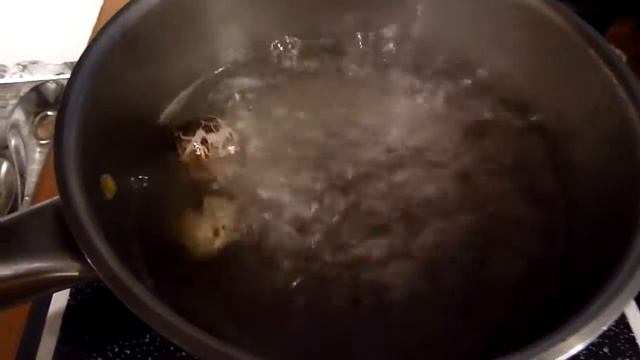 Induction Cooktop boiling Duck, Organic Chicken eggs and quail eggs смотреть онлайн
