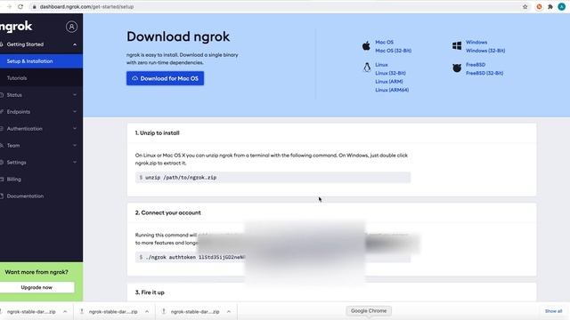 ngrok - quick start tutorial смотреть онлайн