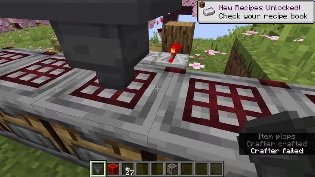 Minecraft 1.21 - Snapshot 23w42a - Crafter! (Auto-Crafting) смотреть онлайн