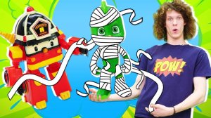 Игры в больничку - Гекко сломал ногу? Развивающие мультики Веселая Школа для малышей