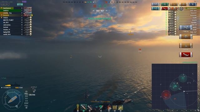 World of Warships - Ognevoi Russian Tier 6 Destroyer Overview смотреть онлайн