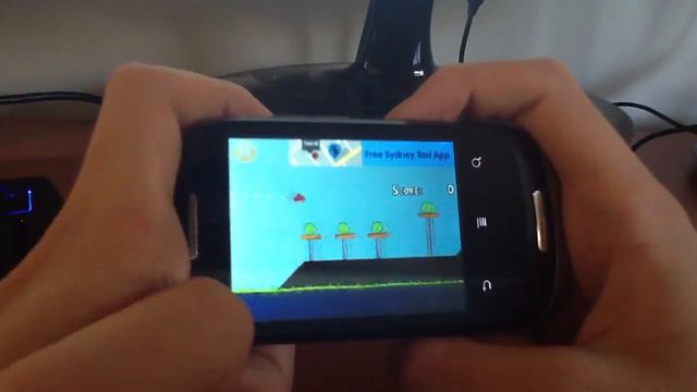 (HD) Huawei x1 running angry birds смотреть онлайн