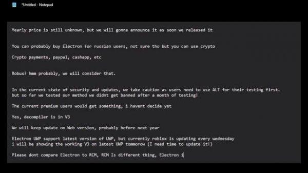 Electron V3 Information And Showcase Concept Of UI!!! Stream Electron. Electron Be Paid?