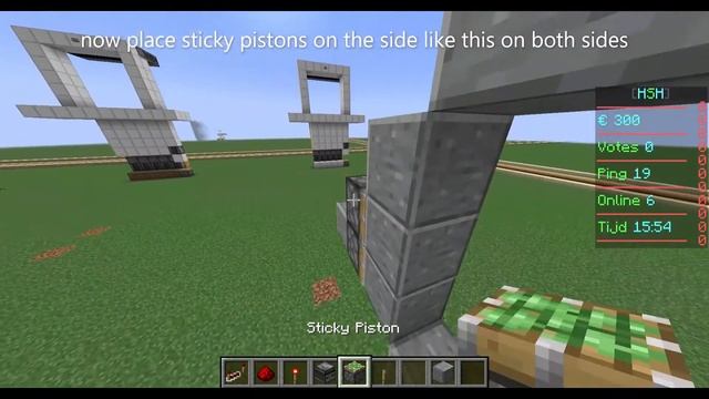 3x3 piston door 1.19 java edition смотреть онлайн