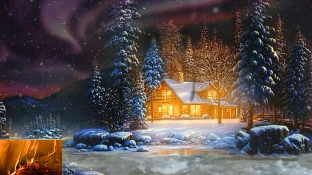 Огонь. Для медитации. Для снятия стресса//Звуки камина // Звуки огня//Fireplace 4K // Камин 4K смотреть онлайн