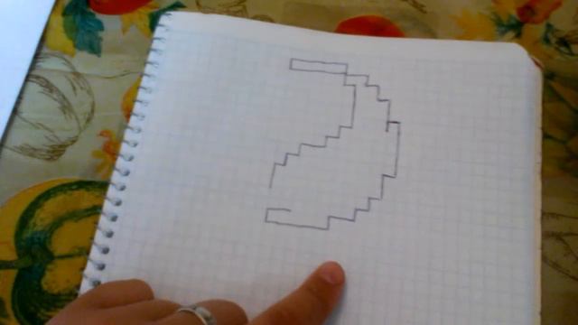 Как нарисовать Инь и Янь по клеточкам смотреть онлайн