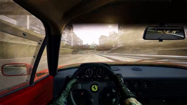 Assetto Corsa- Shutoko Belt-Loop Ferrari F40 driving смотреть онлайн