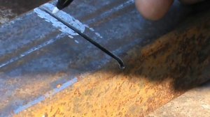 Как сварить красивый плотный шов при сварке с отрывом