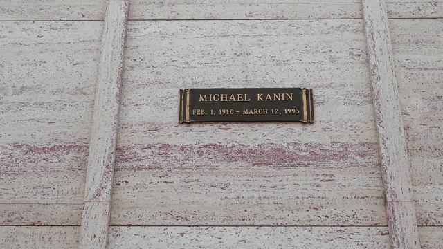 Writer Producer Director Michael Kanin Grave Hollywood Forever Cemetery Los Angeles CA USA 5-1-2023 смотреть онлайн