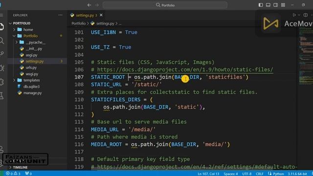Tutorial # 01 Portfolio - Basic Setup (Django) смотреть онлайн