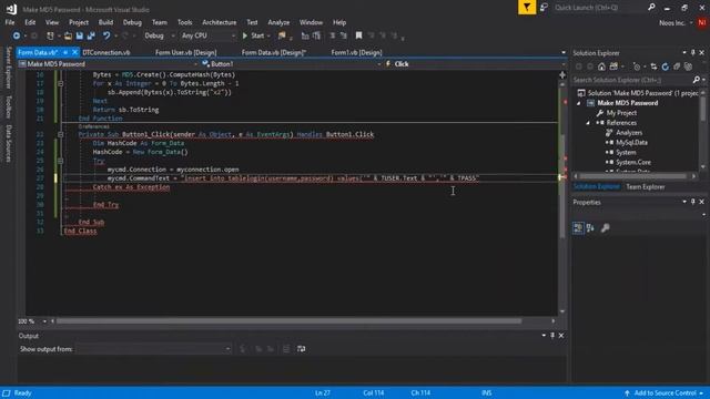 Make MD5 Password Login in Visual Basic.NET смотреть онлайн